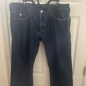 True Religion Dark Blue Relaxed Jeans